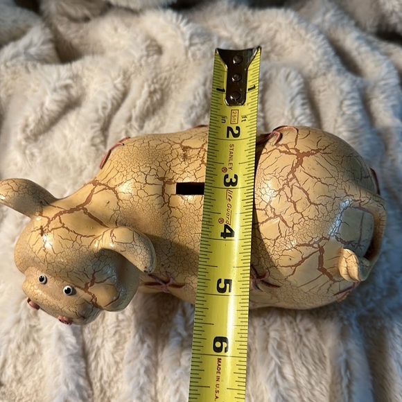 Vintage Resin “piggy bank” - start saving for anything- today! Kids love these! - Picture 8 of 8